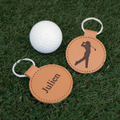 Porte-clés Golf en cuir PU