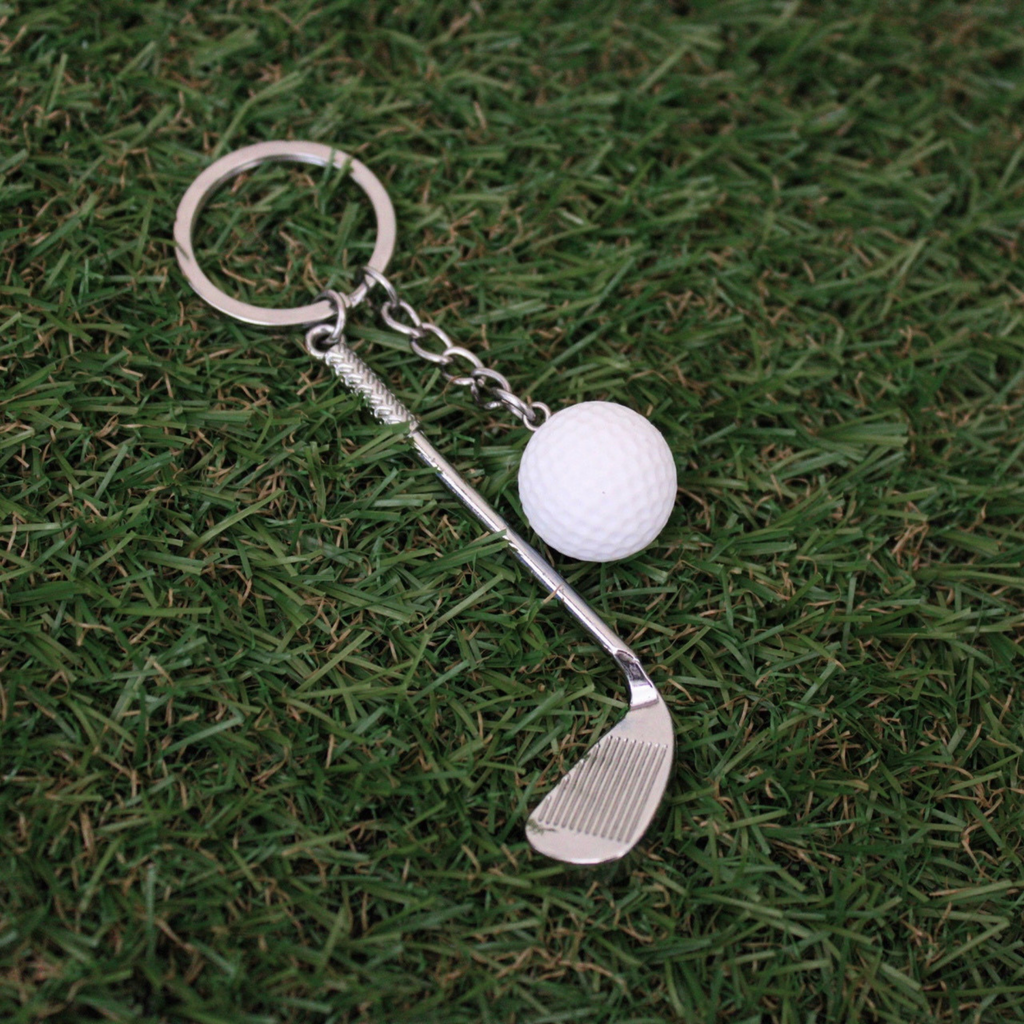 Porte-clés Balle & Club de golf