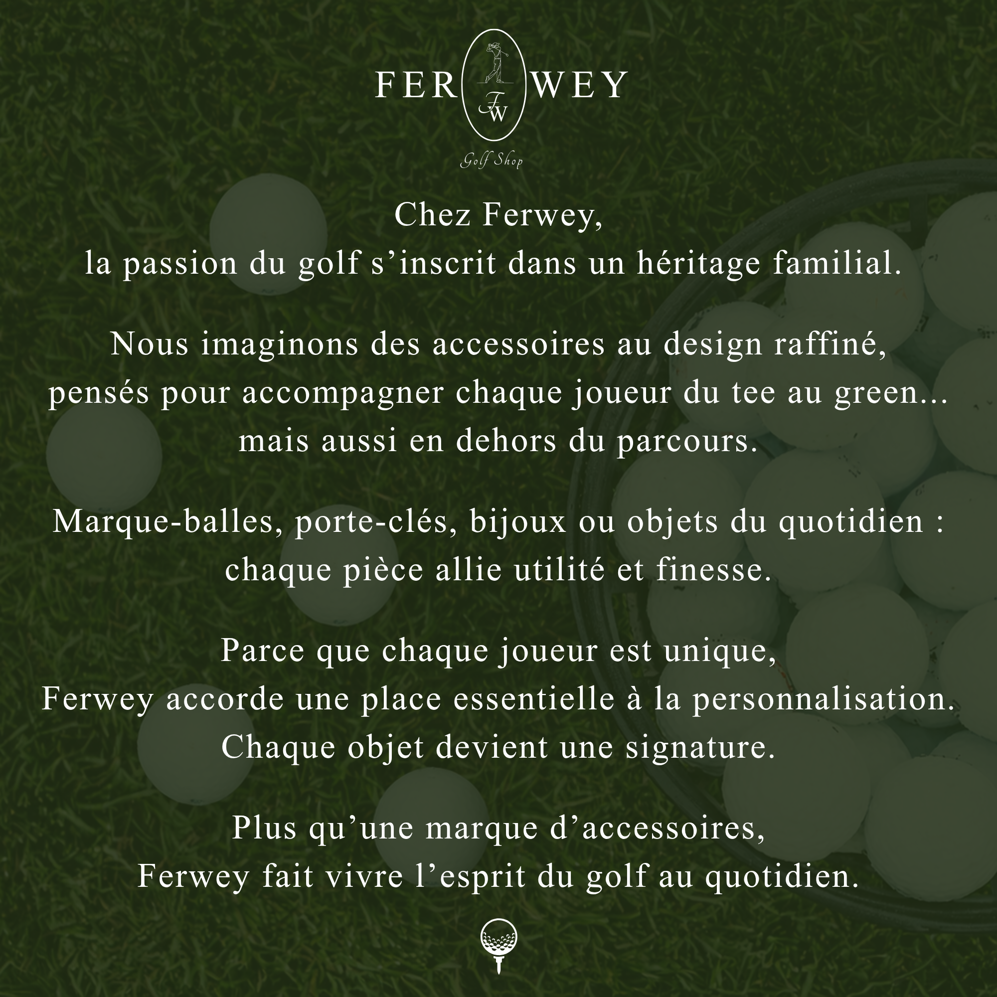 Bracelet Chaîne Médaille Golf à graver | Argenté